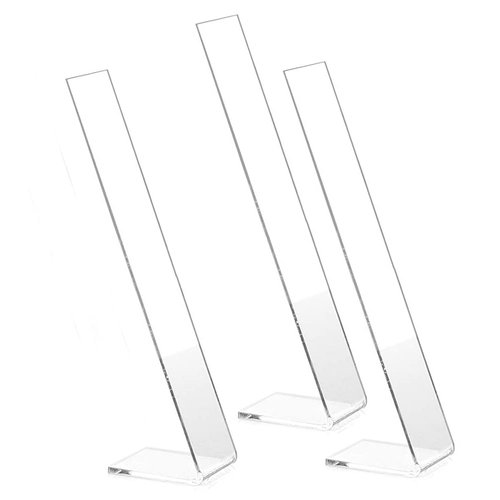 3pcs Clear Acrylic Hair Clip Display Stand L-Shaped Hairpin Display Holder Hairpin Holder Hair Clip Organizer Stand Holder Accessories for Girls Women