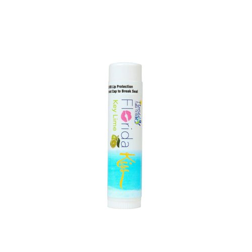 SPF 15 Lip Balm by Florida Glow - Hydrating and Moisturizing Lip Sunscreen for Men and Women and Kids - Oxybenzone Free SPF Lip balm with Sunscreen - Travel size Lipbalm Sunblock (Key Lime)