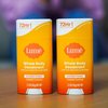Lume Whole Body Deodorant - Invisible Cream Stick - 72 Hour Odor Control - Aluminum Free, Baking Soda Free, Skin Safe - 2.2 Ounce (Pack of 2) (Toasted Coconut)