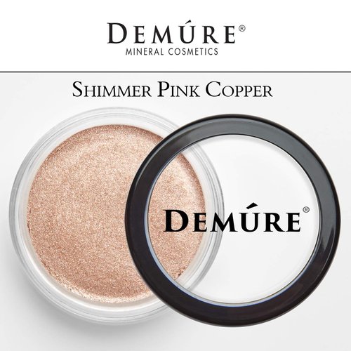 Mineral Make Up (Pink Copper) Eye Shadow, Shimmer Eyeshadow, Loose Powder, Glitter Eyeshadow, Organic Makeup, Eye Makeup, Natural Makeup, Organic Eyeshadow, Natural Eyeshadow, Professional Makeup