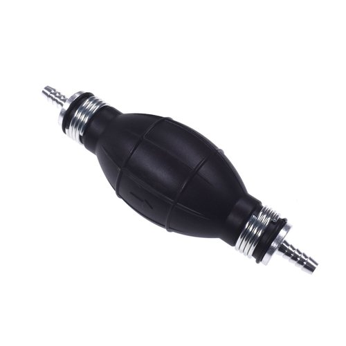 JRL Fuel Pump Fuel Line Hand Primer Bulb 6mm 1/4‘’ inch Rubber fit for Car/Boat/Marine/Motorcycle 9001080A