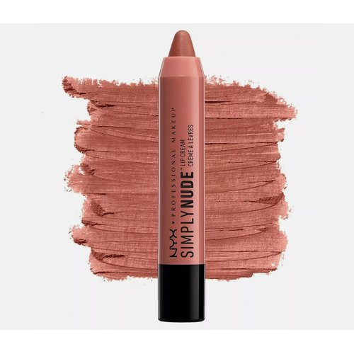 Professional Makeup Simply Nude Lip Cream SABLE 0.2 oz ~ Rich, Velvety, Long-Lasting Color - Hydrates and Nourishes Lips with a Smooth Matte Finish