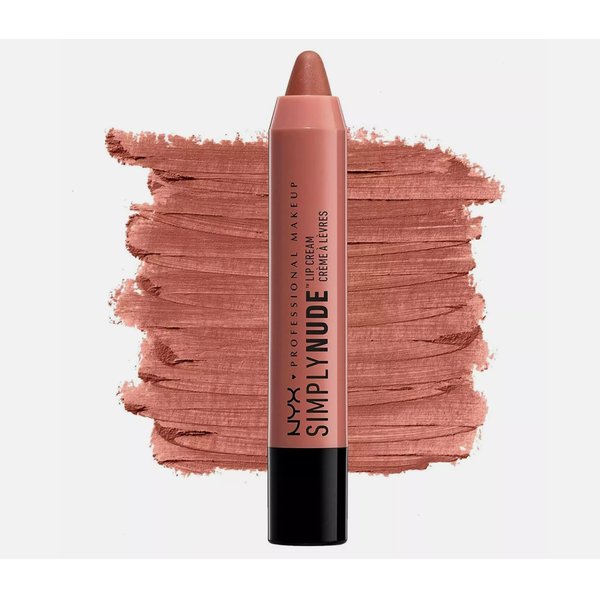 Professional Makeup Simply Nude Lip Cream SABLE 0.2 oz ~ Rich, Velvety, Long-Lasting Color - Hydrates and Nourishes Lips with a Smooth Matte Finish