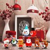 SULOLI Christmas Wind Up Toys, 8 PCS Xmas Gift Stocking Stuffers Goody Bag Fillers for Kids Party Favors