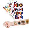 92 PCS Love Breckenridge Temporary Tattoos Stickers Themed Birthday Party Decorations Supplies Decor Favors Cute State Flag Tattoo Sticker Gifts For Kids Boys Girls Prizes Carnival