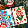 NOVWANG 32 Sheets Christmas Make a face Sticker for Kids, Christmas Craft Stickers Make Your Own Christmas Characters Sticker for Christmas Party Game Bag Stocking Stuffers Xmas DIY Crafts Party Favor