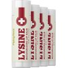 Piping Rock Lysine Lip Balm | 4 Pack | Moisturizing Ointment