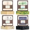 Lather & Wood Bar Soap for Men - Variety Pack - (4) 5oz Man Soap Bars for Bath, Body, and Hands - Natural and Organic Ingredients - Sandalwood - Charcoal Black - Cedar Forest - High Country Sage