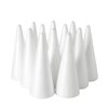 Juvale 12 Pack Craft Foam - Foam Cones for Crafts, Trees, Holiday Gnomes, Christmas Decorations, DIY Art Projects (7.3x2.7 in)