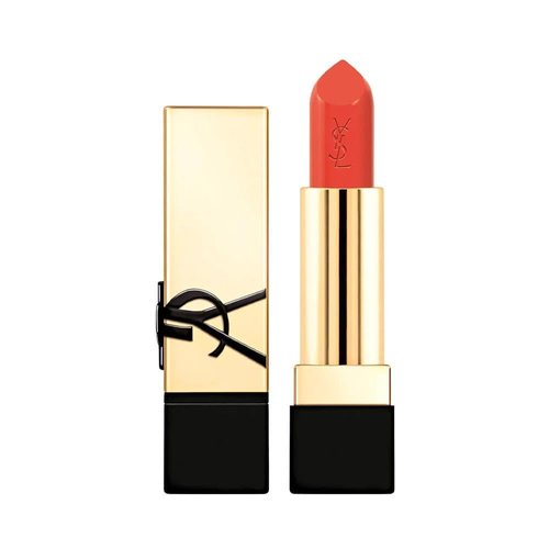 Yves Saint Laurent Rouge Pur Couture Satin Lipstick - OM Orange Muse for Women - 0.13 oz Lipstick