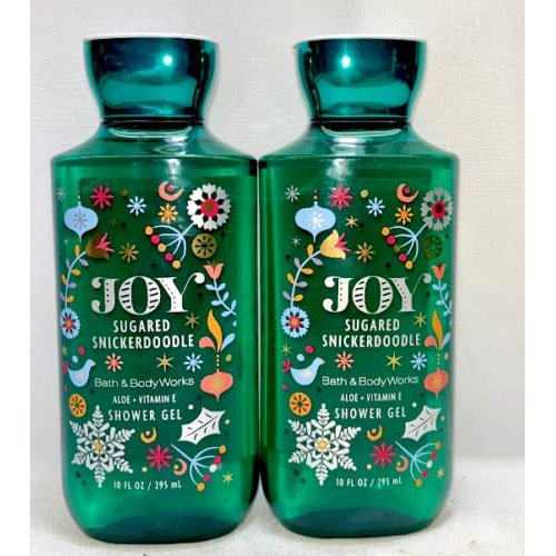 Bath and Body Works Sugared Snickerdoodle Shower Gel Gift Sets 10 Oz 2 Pack (Sugared Snickerdoodle)