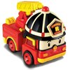 Robocar Poli Roy Transforming Robot, 4" Transformable Action Toy Figure Vehicles, Firetruck Emergency Vehicle Playset, Holiday Birthday Rescue Fire Truck Car Toys Gift for Boys Girls Age 1 2 3 4 5