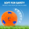 Soccer Ball Size 3 for Kids 3-10, Kids Soccer Ball Toy Gift for Toddler 4 5 6, Dinosaur Cartoon Outdoor Sports Ball Toy for Boys Girls 7 8 9 Years Old