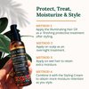 Loba Mane Illuminating Hair Oil for Curly Frizzy Hair - Hair Serum for Dry Damaged Thick Curly Hair - Infused with Buriti, Tucuma, and Argan Oil for Deep Hydration - Vegan, Natural & Organic (2oz)