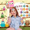Owl Temporary Tattoos Stickers – 96PCS Party Favors for Kids | Birthday, Classroom Prizes, Christmas & School Gifts