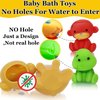 Mold Free Baby Bath Toys - No Hole Bath Toys for Kids Ages 1-3 | Floating Toys | Bathtub Tub Pool Water Table Toys | Toddler Infant Valentines Day Gifts | Baby Toys 12-18 Months