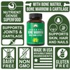 Peak Performance Grass Fed Bone Marrow - Whole Bone Extract Supplement 180 Capsules Superfood Pills Rich in Collagen, Vitamins, and Amino Acids. from Bone Matrix, Marrow, Cartilage. Ancestral Tablets
