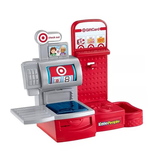 Fisher-Price Replacement Part for Collectible Little People Target Run Dollhouse Playset HXX97 - Replacement Self Checkout Station