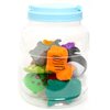 R & S LIMITED Boley: Bath Toy Bucket: Animals - 12pc Playset - Cartoon Animal-Themed Water Toys, Convenient Storage Bucket, Mold-Free Construction, Kids Ages 3+