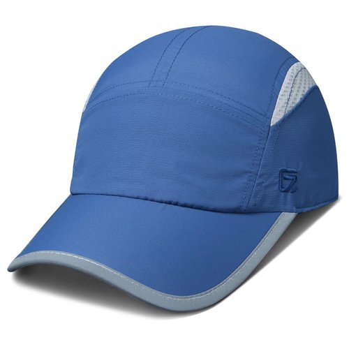 GADIEMKENSD Womens Hats Baseball Cap UPF 50+ Sun Quick Dry Lightweight Breathable Trucker Hat Outdoor Hiking Fishing Run Golf Sports A Dad Mesh Hats Reflective Running Hat Ponytail for Women Blue