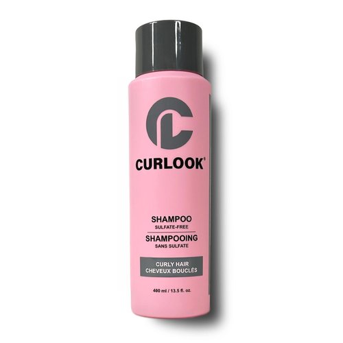 CURLOOK Curly Hair Shampoo | Sulfate-Free - 400ml (13.5 oz) | Cleanses, Moisturizes, Maintains, and Defines Curls | Made in Canada Curly Hair Products