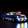 BRIKSMAX Led Lighting Kit for Ford Mustang-Compatible with Lego 10265 Building Blocks Model- Not Include The Lego Set