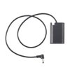 FocusFoto DC Male Plug to DMW-BLK22/DMW-DCC17 Decoded Dummy Battery Power Adapter Cable for Panasonic Lumix S5 DC-S5 S5II S5M2 DC-S5K S5GK G9 G9II G9M2 GH5II GH5M2 GH6 Camera