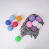 Bienstylife Reusable Laundry Dryer Balls - Eco Friendly Fabric Softener Alternatives Soften and Fluff Laundry Wrinkle Release(Set of 4 Random Color)
