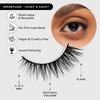 Velour Effortless Lashes - Natural-Looking False Eyelashes - Fluffy & Lightweight No-Trim Lashes – Reusable Fake Lashes All Eye Shapes - Vegan & Cruelty-Free – Lash Glue not Included (Short & Sweet)