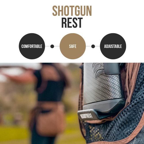 ReadyRest Shotgun Rest Accessory and Holder for Sporting Clays, Trap Shooting, Pheasant and Dove Hunting | Made in The USA