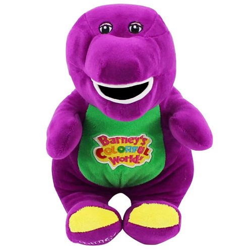 Generic Barney Toys Singing Friend Barney Stuffed Animals Dinosaur Barney Singing I Love You Children's Plush Puppet Toy （15in）