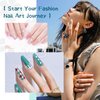 JODSONE 23 PCS Gel Nail Polish Kit with U V Light Popular Color with Durable Base Coat Matte Glossy Top Coat