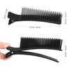 KALLORY 3pcs Sectioning Clips, Professional Alligator Clips for Hair Parting, Styling Tools