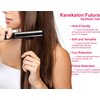 Onedor 18 Inch Kanekalon Futura Synthetic Hair 130% Density Straight Lace Front Side Part Long Wigs (Dark Natural Blonde Blended & Pale Golden Blonde with Dark Roots-OT8/386/624)