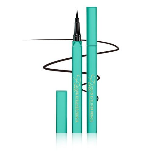 OETUIOW Liquid Eyeliner, Long-Lasting & Waterproof Eyeliner Pen, Glides on Smoothly, Quick Drying, Cruelty-Free & Vegan, Super Slim Precise All Day for Women (Black)