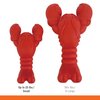 Nylabone Power Chew Lobster Dog Chew Toy, Cute Dog Toys for Aggressive Chewers, Filet Mignon Flavor, Small/Regular (1 Count)