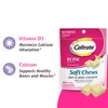 Caltrate Soft Chews 600 Plus D3 Calcium Vitamin D Supplement, Vanilla Creme - 60 Count