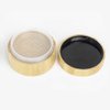 1 Pc 50g Empty Loose Powder Case Bamboo Face Powder Box Refillable Makeup Cosmetic Powder Container with Sifter and Lid