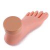 Practice Fake Foot Model Flexible Movable Soft Silicone Prosthetic Manicure Tool for Nail Art Train