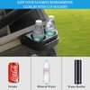 CartClan Club Car DS Cup Holder Kit Dual for 1993-Up Golf Cart OEM# 1016811 101708301-2 Packs
