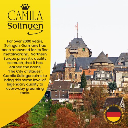 Camila Solingen CS23 Spare Blades (10 Pack) for Corn Plane/Foot Callus Remover. Hard Skin Heel Shaver Rasp Pedicure Cutter Kit for Feet. Made in Solingen Germany