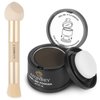 Azonbey Root Touch Up Sets,Hairline Powder Cover Up- Hairline Concealer for Thin and Thinning Hair, Water & Sweat Resistant,With Makeup Brush (Dark Brown)