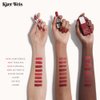 Kjaer Weis Red Lipstick. Hydrating Red Lip Color with Soft Satin Finish. Organic, Nourishing Ingredients for Long Lasting Red Lip stick with Smudge-Proof Wear (Confidence Iconic)