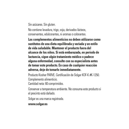 Solgar L-Glutamine 1000 mg, 60 Tablets - Natural Muscle Food - Promotes Gastrointestinal (GI) Health - Supports Brain Health - Non-GMO, Vegan, Gluten Free, Dairy Free, Kosher - 30 Servings