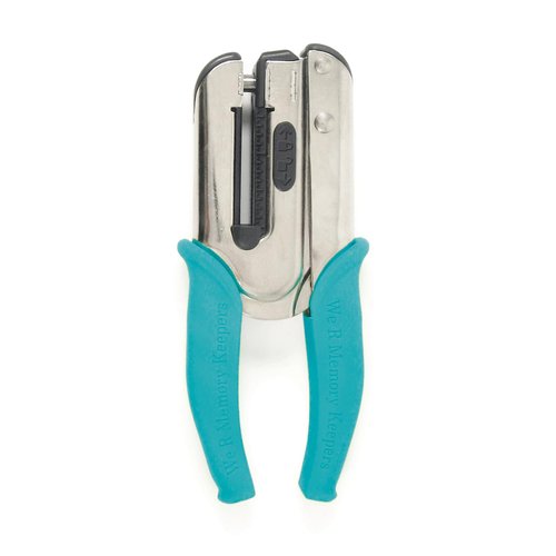We R Memory Keepers, Crop-A-Dile Power Punch, Green, for .25" Holes, Scrapbooking Tool, Compatible for Most Tin, Metal, Craft Paper, Leather, Fabric