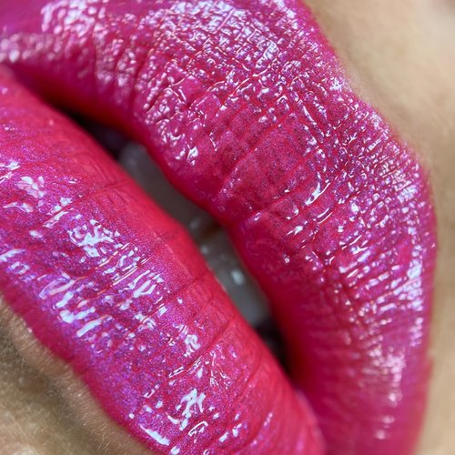 Unicorn Snot Liquid Metal Lip Paint - Metallic Lip Gloss - Liquid Lipstick w/ Intense Pigment Lip Color & Metallic Shimmer - Stocking Stuffers for Women, Cruelty-Free Lip Makeup, Alpha Pink (Glow)