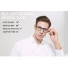 DONGDI Blue Light Blocking Reading Glasses 4 Pack Computer Readers for Women Men,Anti Glare UV Ray Filter Eyeglasses +0.75