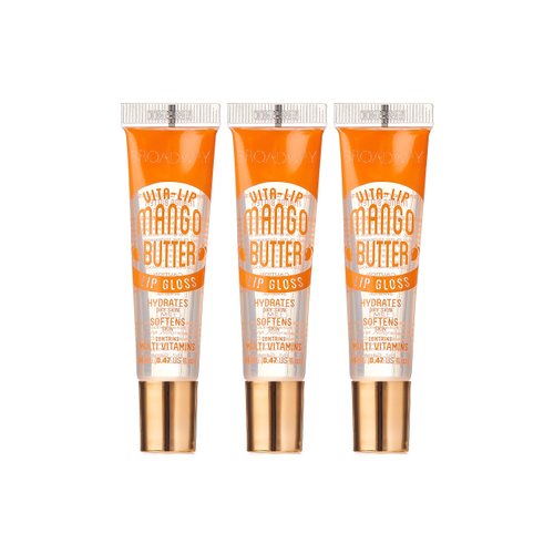 Broadway Vita-Lip Clear Lip Gloss 0.47oz/14ml (3PCS - Mango Butter)
