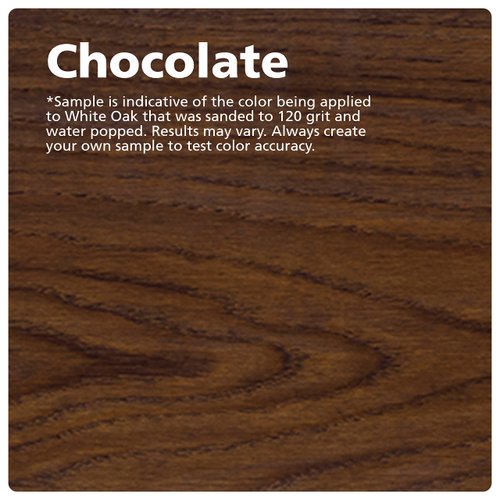 Rubio Monocoat Oil Plus 2C, 350 Milliliters, Chocolate, Interior Wood Stain and Finish, Food Safe, Easy One-Coat, Linseed Oil, Plant Based, VOC/Solvent Free, Furniture & Flooring Hardwax Oil