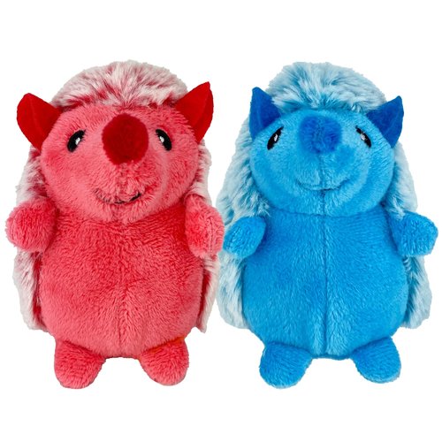 Multipet Mini Plush Hedgehog Dog Toy, X-Small
